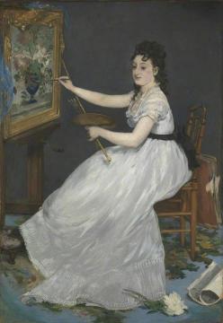 Eva Gonzales Artwork by Edouard Manet