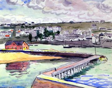 The Jetty Artwork by Albert Marquet