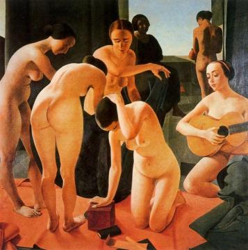 Concerto Artwork by Felice Casorati
