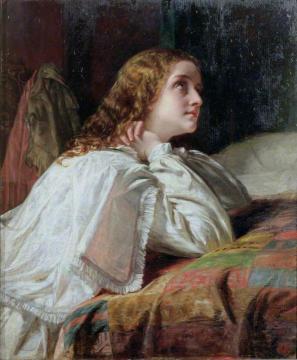 Supplication Artwork by Alfred Elmore