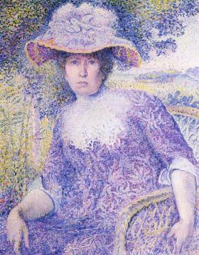 Portrait of Madame Cross Artwork by Henri Edmond Cross
