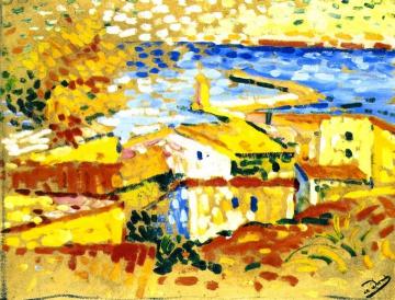 Small Mediterranean Port, Collioure Artwork by Andre Derain
