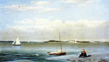 Peter's Beach, Atlantic City Artwork by Newbold Hough Trotter