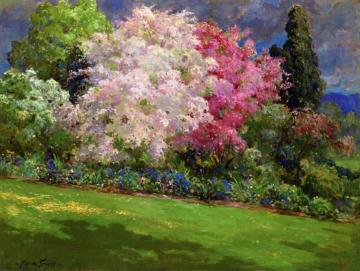 Spring Garden, Kennebunkport Artwork by Abbott Fuller Graves