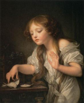 The Dead Bird Artwork by Jean-Baptiste Greuze