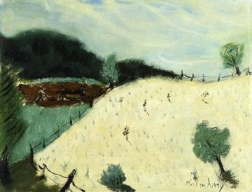 Rural Landscape Artwork by Milton Avery