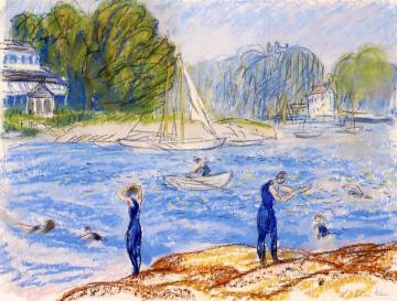 Bathers, Annisquam Artwork by William James Glackens