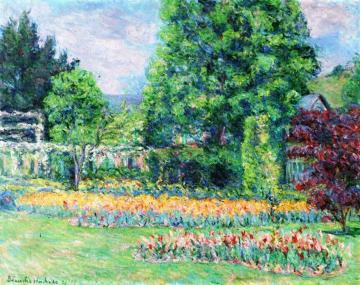 The Garden At Giverny Artwork by Blanche Hoschedé-Monet