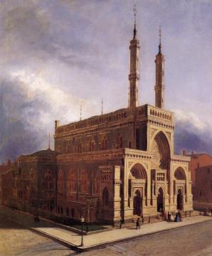 Plum Street Temple Artwork by Henry Mosler