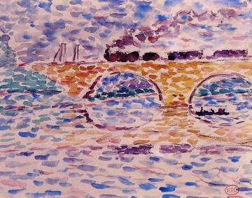 The Viaduct Artwork by Henri Edmond Cross