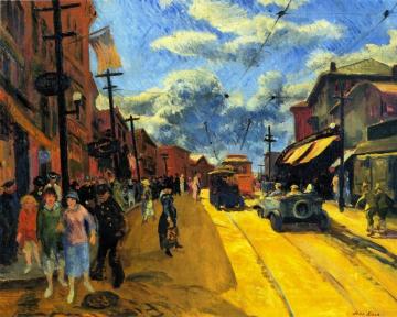 Main Street, Gloucester Artwork by John Sloan
