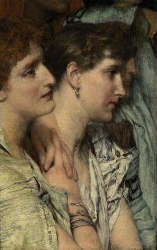 An Audience Artwork by Sir Lawrence Alma Tadema