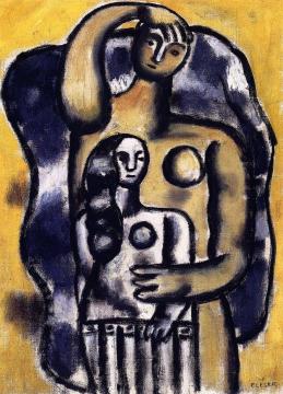 Study for Mother and Child Artwork by Fernand Léger