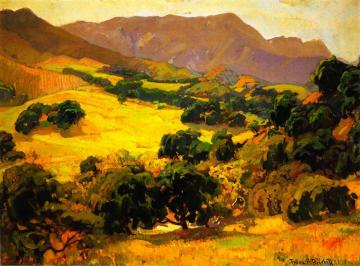 California Oaks Artwork by Franz Bischoff