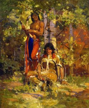 Jicarilla Spring Artwork by Allen Tupper True