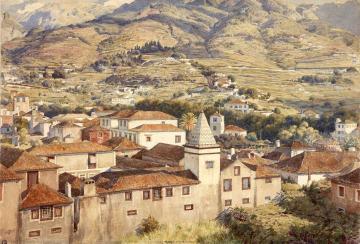 Funchal, Morning Sun Artwork by Sir Edward John Poynter
