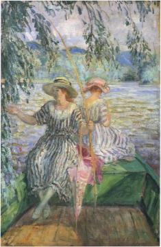 Fishing party Artwork by Henri Lebasque