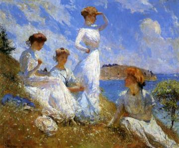 Summer Artwork by Frank Weston Benson