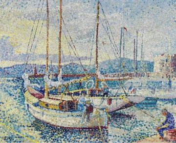 Saint-Tropez Artwork by Yvonne Canu