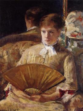 Portrait of a Lady Artwork by Mary Cassatt