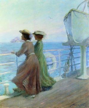 Nearing Home Artwork by Abbott Fuller Graves