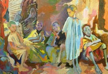 Children of Telouet Artwork by Edy Legrand