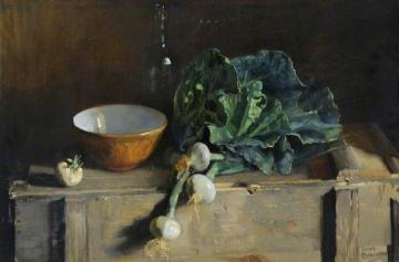 Still Life, Vegetables Artwork by Isabel Codrington