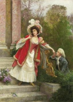 The Lovers Artwork by Jules Girardet