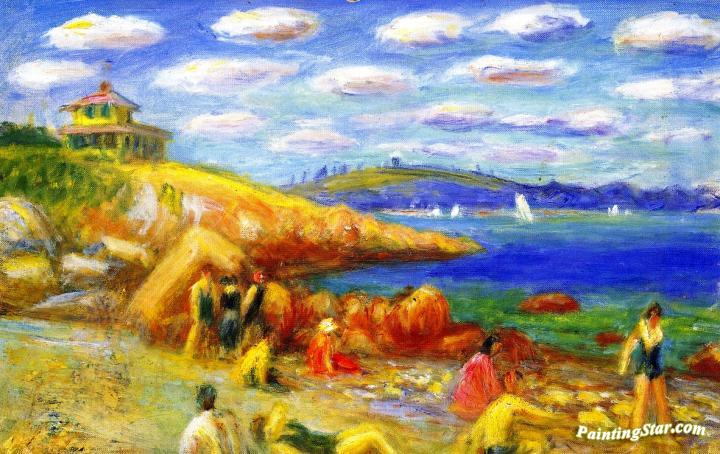 Rockport, Massachusetts, No. 5 Artwork by William James Glackens