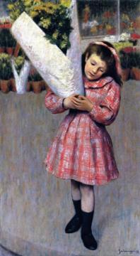 A Bunch of Flowers Artwork by Federico Zandomeneghi