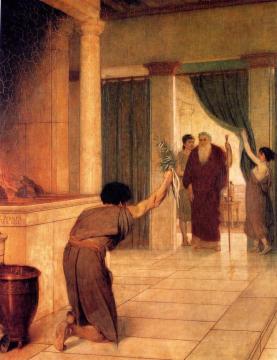 The Suppliant Artwork by Christian Rohlfs