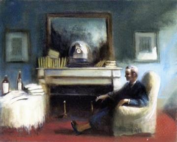 The Late Hour Artwork by Guy Pene Du Bois