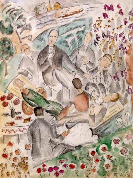 The Poet's Voice Artwork by Alice Bailly
