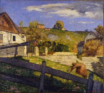 September In Buttogno Artwork by Carlo Fornara