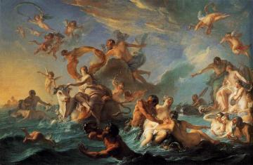 The Rape Of Europa Artwork by Noel-Nicolas Coypel