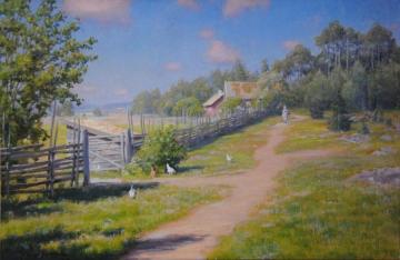 Summer Day Artwork by Johan Krouthén