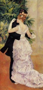 City Dance Artwork by Pierre Auguste Renoir