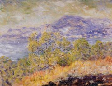 View Taken near Ventimiglia Artwork by Claude Oscar Monet