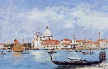 Venice, View from the Grand Canal Artwork by Eugène-Louis Boudin