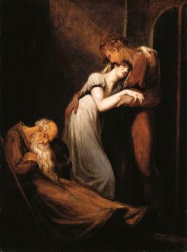 Huon and Amanda with the Dead Alphonso Artwork by Henry Fuseli