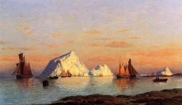 Fishermen off the Coast of Labrador Artwork by William Bradford