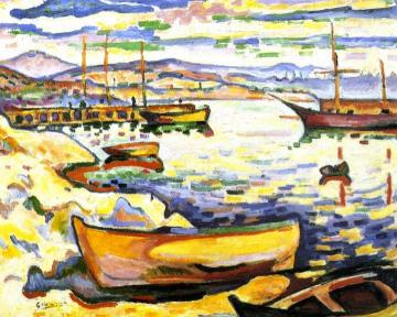 The Port Of L'estaque Artwork by Georges Braque