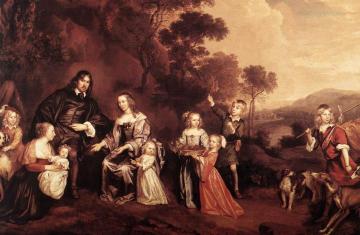 The Family of Willem Van Der Does Artwork by Jan Mijtens
