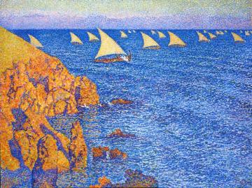 The Regata Artwork by Theo van Rysselberghe