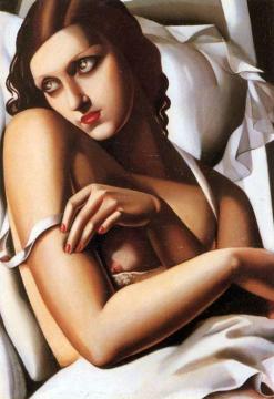 The Convalescent Artwork by Tamara De Lempicka