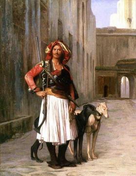 Arnaut from Cairo Artwork by Jean Leon Gerome