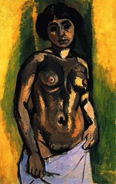 Nude, Black and Gold Artwork by Henri Matisse