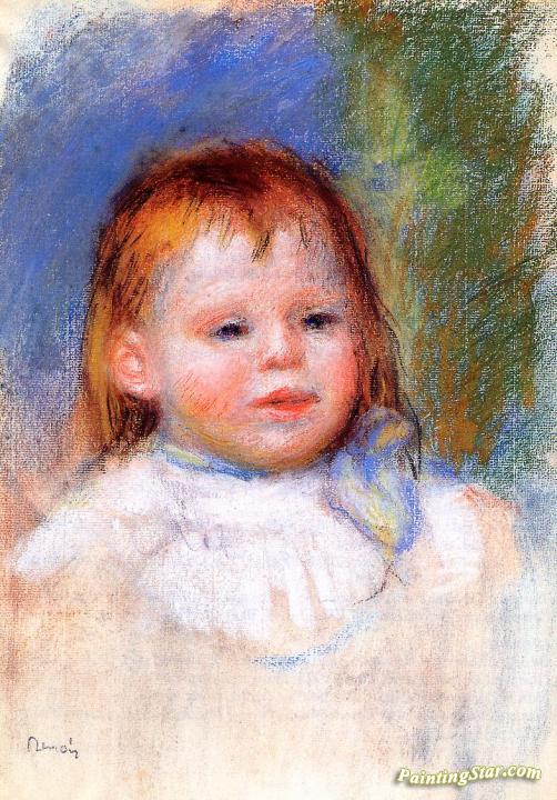 Portrait of Jean Renoir Artwork by Pierre Auguste Renoir