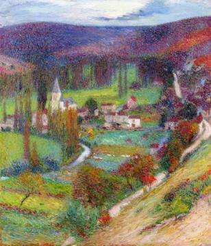 Effet du Matin, Labastide-du-Vert Artwork by Henri Martin