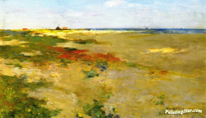 On the Suffolk Coast Artwork by Willard Leroy Metcalf
